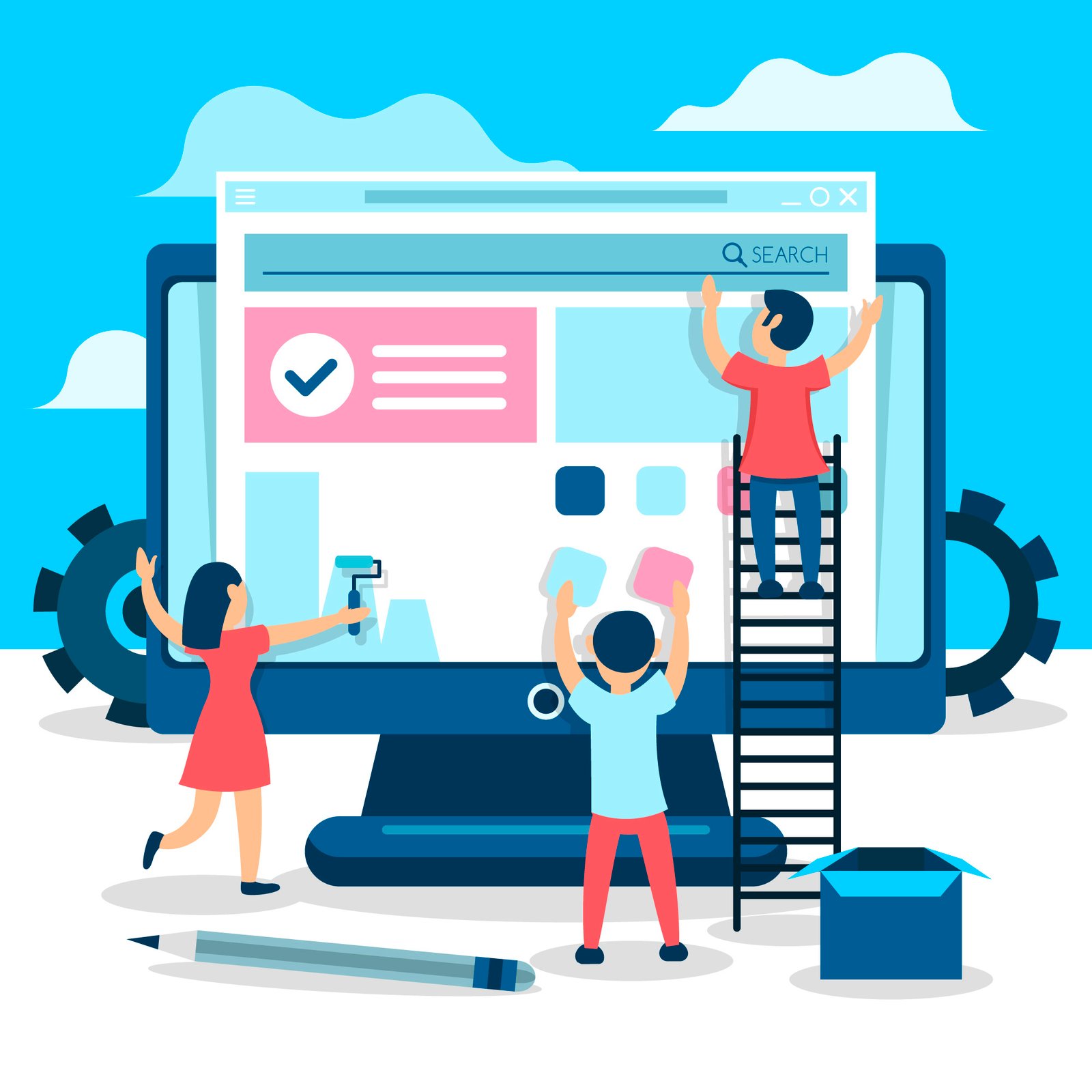 Web Design Visual